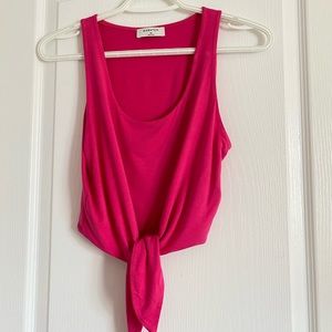 Aritzia front knot Tank top